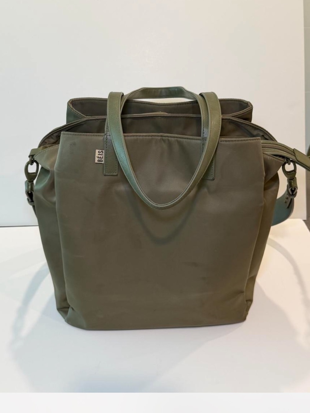 Olive Black Tote Bag